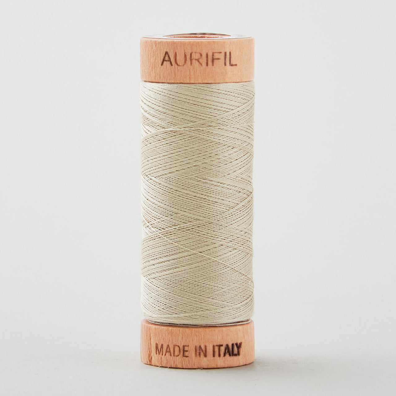AURIfil™ 80 WT Cotton Spool Thread - Stone