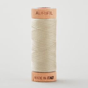 AURIfil™ 80 WT Cotton Spool Thread - Stone