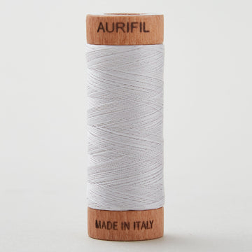 AURIfil™ 80 WT Cotton Spool Thread - Aluminium