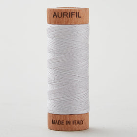 AURIfil™ 80 WT Cotton Spool Thread - Aluminium