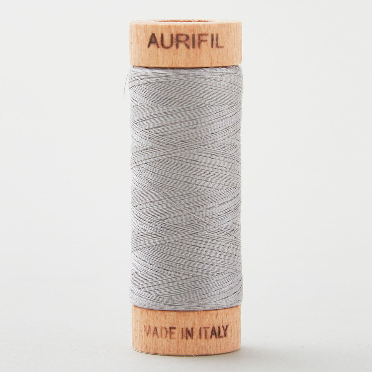 AURIfil™ 80 WT Cotton Spool Thread - Stainless Steel