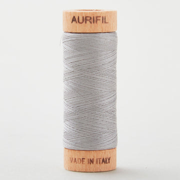 AURIfil™ 80 WT Cotton Spool Thread - Stainless Steel
