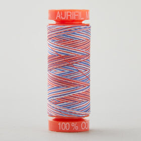 AURIfil 50 WT Cotton Mako Variegated Thread - Liberty