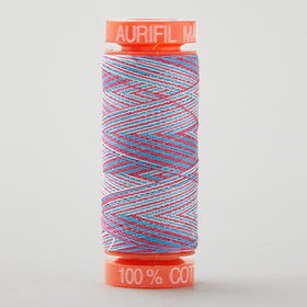 AURIfil 50 WT Cotton Mako Variegated Thread - Berrylicious