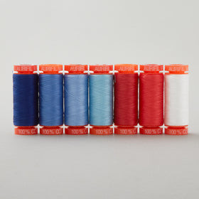 AURIfil 50 WT Oh Say Can You Sew Thread Collection