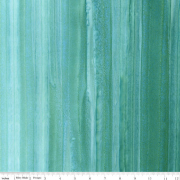 Elementals Batiks - Color Fade Ombré - Turquoise Tickle