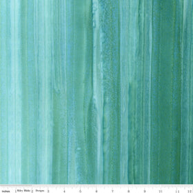 Elementals Batiks - Color Fade Ombré - Turquoise Tickle
