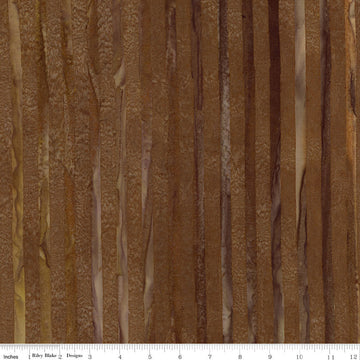 Elementals Batiks - Get in Line - Mocha Chestnut