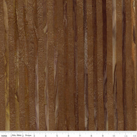 Elementals Batiks - Get in Line - Mocha Chestnut