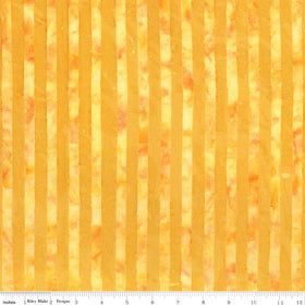Elementals Batiks - Get in Line - Sunshine