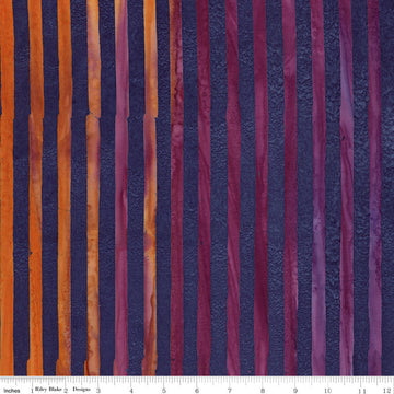 Elementals Batiks - Get in Line - Dark Skies
