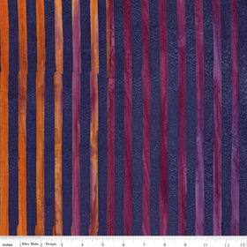 Elementals Batiks - Get in Line - Dark Skies