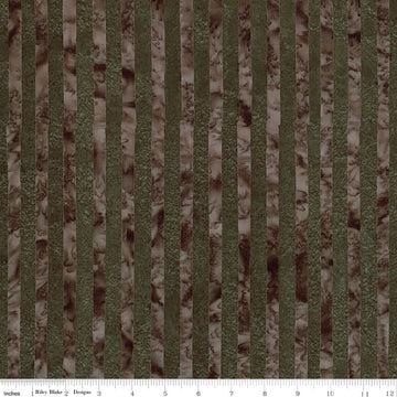 Elementals Batiks - Get in Line - Dark Vintage Green