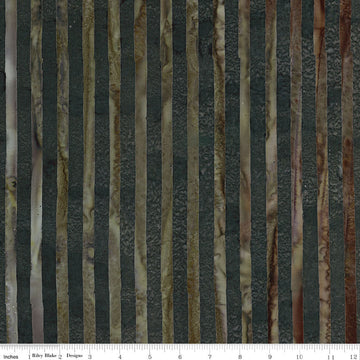 Elementals Batiks - Get in Line - Pine Haven