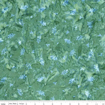 Expressions Batiks - Watercolor Daisies - Artichoke