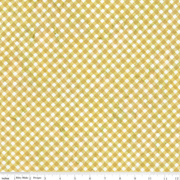 Expressions Batiks - Watercolor Daisies - Butterscotch