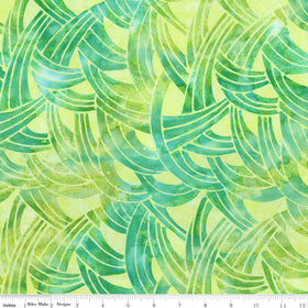 Splatter Batiks - Spring Pear