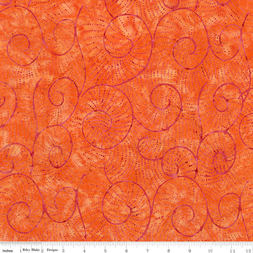 Splatter Batiks - Marmalade Splash
