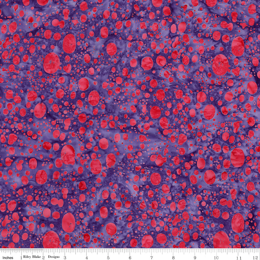 Splatter Batiks - Splash of Grenadine