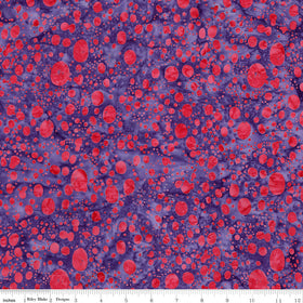 Splatter Batiks - Splash of Grenadine