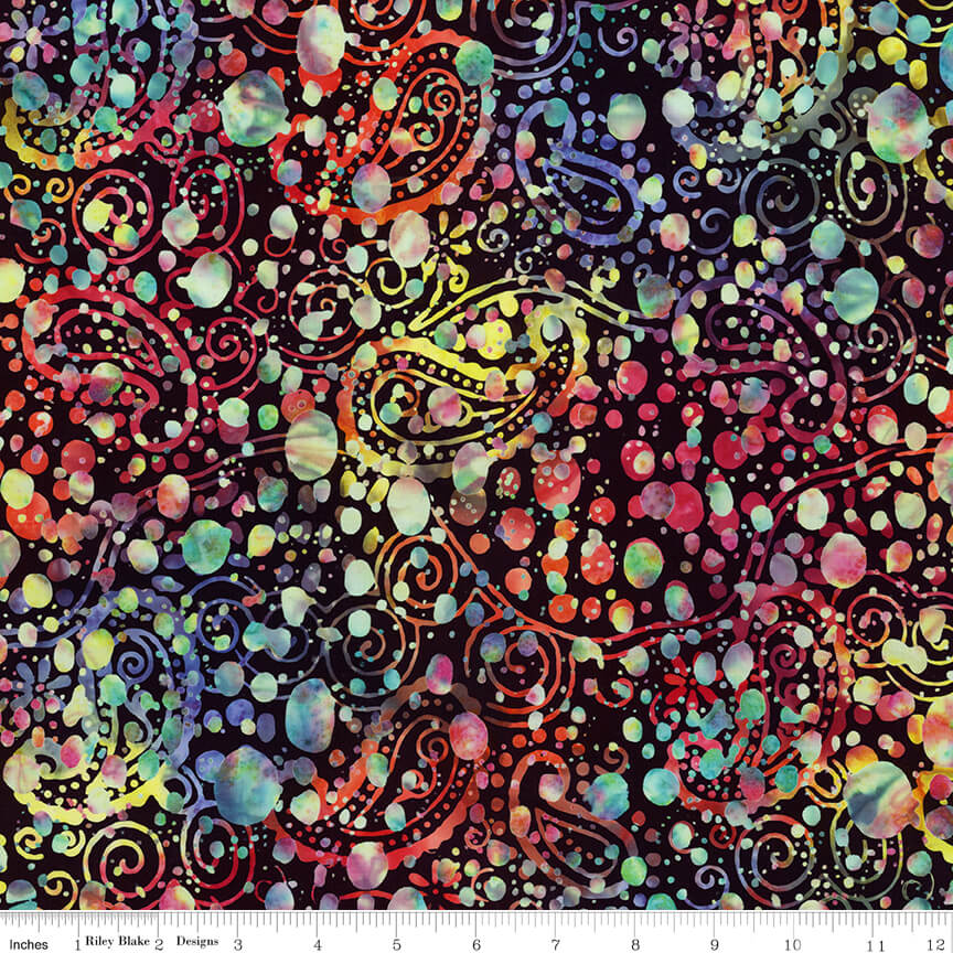 Splatter Batiks - Tie Dye