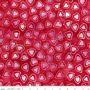 Love Punch Batiks - Candy Riot - Red