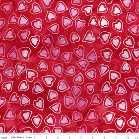 Love Punch Batiks - Candy Riot - Red
