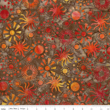 Places You'll Go - Western Reflections Batiks - Cinnamon Grove