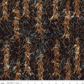 Places You'll Go - Western Reflections Batiks - Smoky Teal