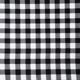 Winterfleece - Buffalo Plaid Black White Yardage