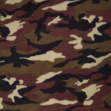 Winterfleece - Woodland Camo Green Yardage