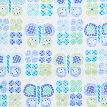 Daisy Up - Daisy Up Turquoise/Multi 2 Yard Cut