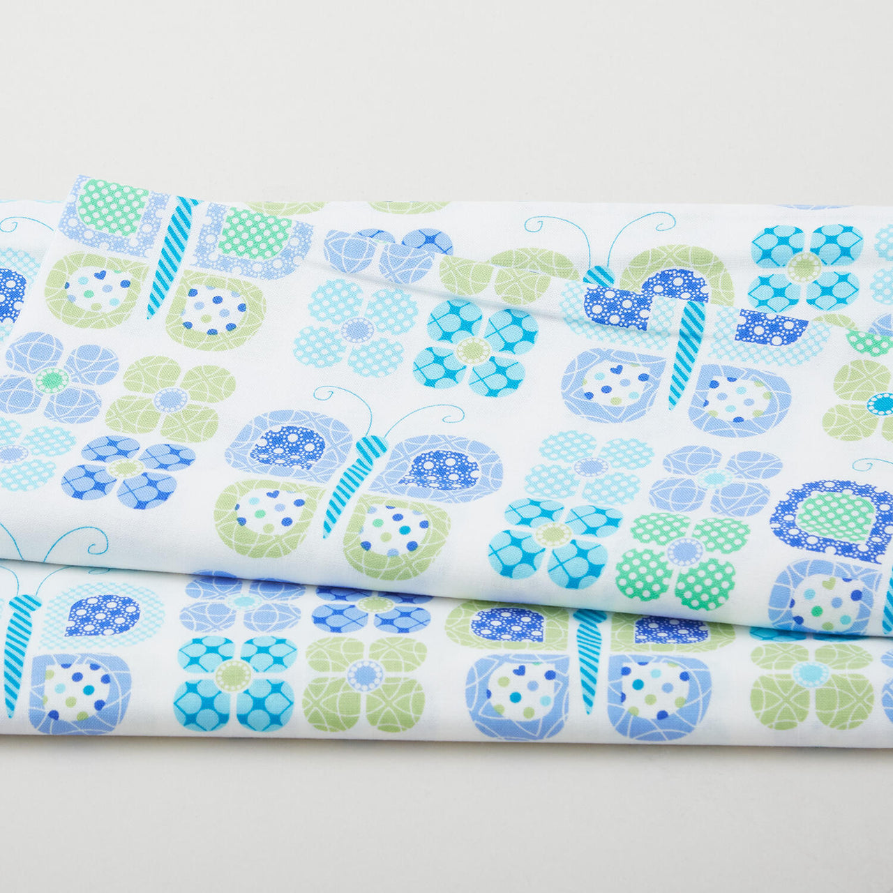 Daisy Up - Daisy Up Turquoise/Multi 2 Yard Cut