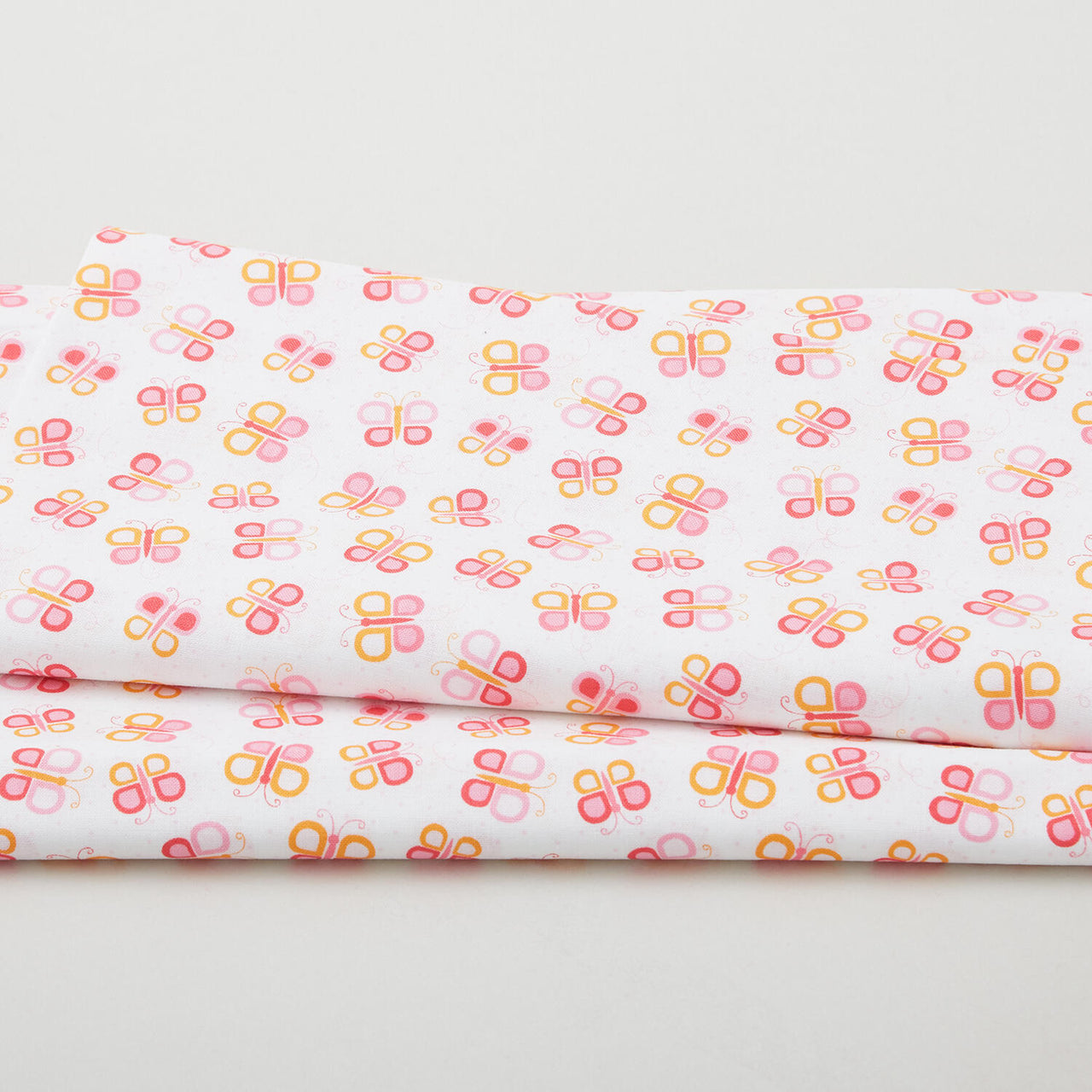 Daisy Up - Butterfly Swirl Pink 2 Yard Cut