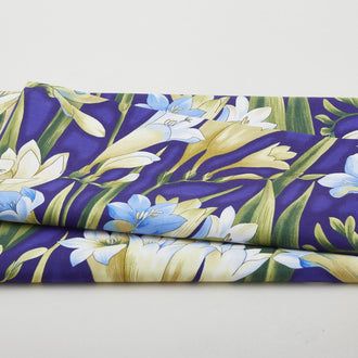 Flower Festival - Freesia Royal Spring Green 2 Yard Cut