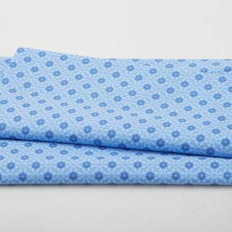 French Romance - Odette Dark Blue 2 Yard Cut