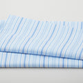French Romance - Simone Stripe Blue/White 2 Yard Cut