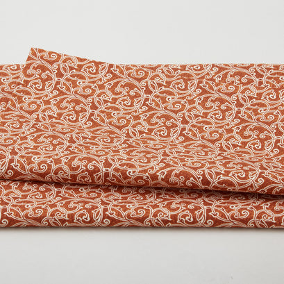 Harvest Farm - Scroll Rust 2 Yard Cut