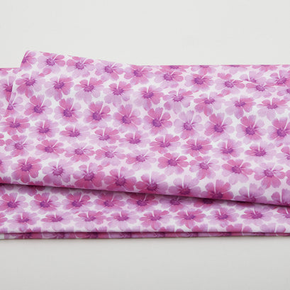 Potpourri - Potpourri Blossoms Pink 2 Yard Cut