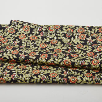 Samsara - Samsara Floral Trail Black 2 Yard Cut