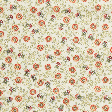 Samsara - Samsara Floral Trail Cream 2 Yard Cut