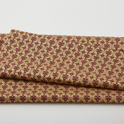 Samsara - Samsara Tile Gold/Red 2 Yard Cut