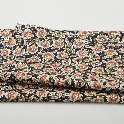 Samsara - Samsara Jacobean Black 2 Yard Cut