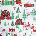 Country Christmas - Country Living White 2 Yard Cut