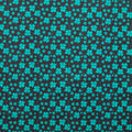 Luck of the Gnomes - Mini Clovers Black 2 Yard Cut