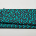 Luck of the Gnomes - Mini Clovers Black 2 Yard Cut