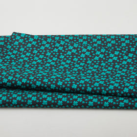 Luck of the Gnomes - Mini Clovers Black 2 Yard Cut