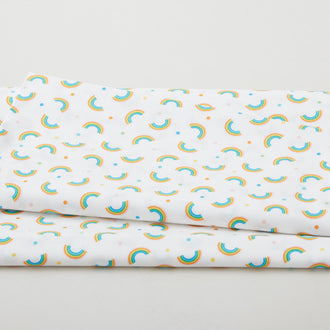 Noah's Journey - Little Rainbows White 2 Yard Cut