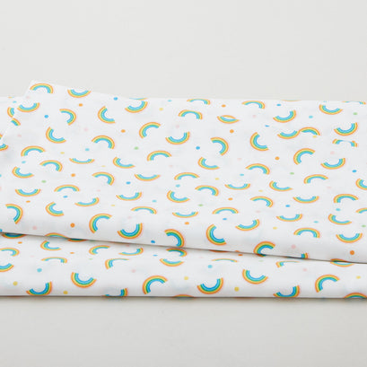 Noah's Journey - Little Rainbows White 2 Yard Cut