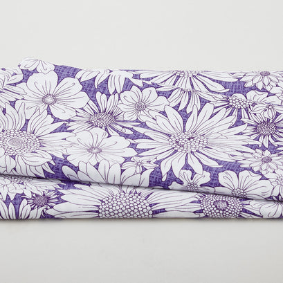 Porch Swing - Upsy Daisy Purple 2 Yard Cut